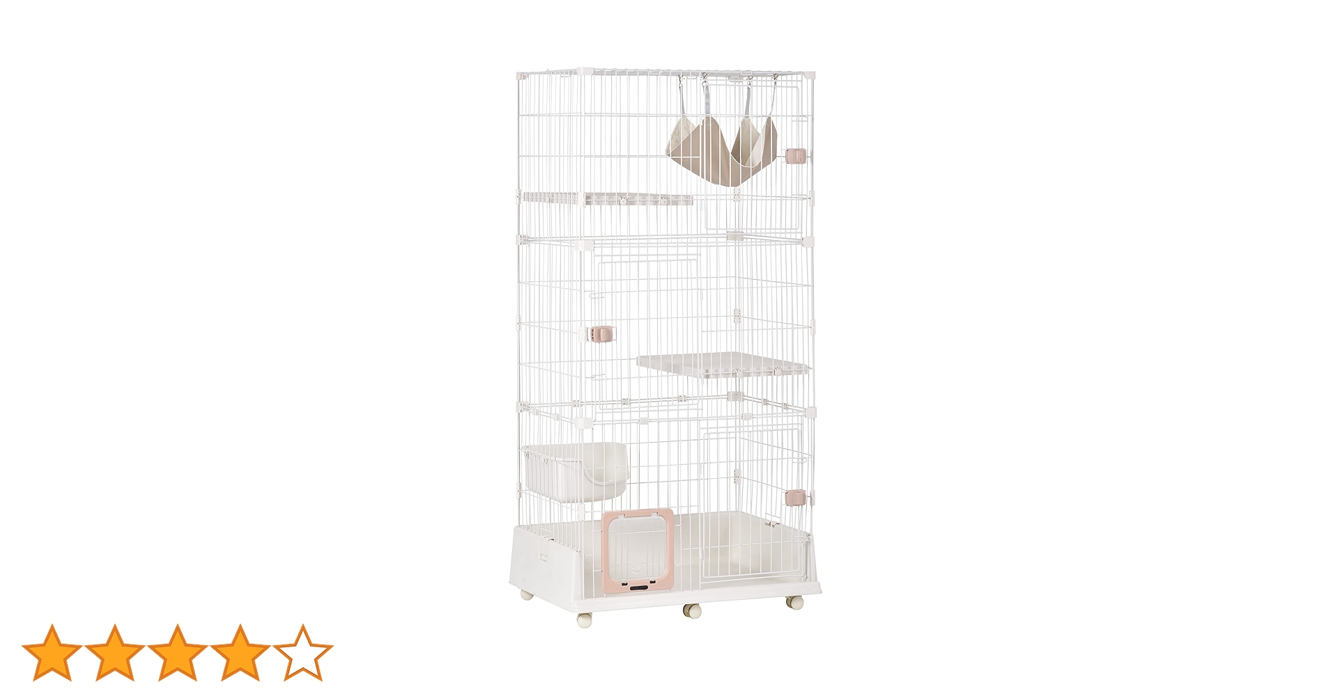 Heart Net ペットケージ 3段猫ちゃん用新品未開封 Heart Net ペットケージ 3段猫ちゃん用新品未開封 - メルカリ